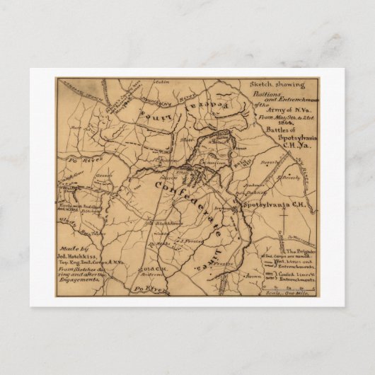 Strijd tegen de wilde natuur - Panoramiek in de bu Briefkaart (Voorkant)