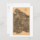 Strijd tegen de wilde natuur - Panoramiek in de bu Briefkaart (Voorkant / Achterkant)