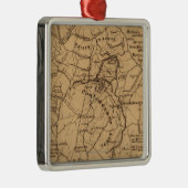 Strijd tegen de wilde natuur - Panoramiek in de bu Metalen Ornament (Rechts)