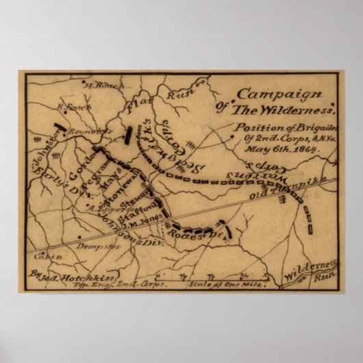 Strijd tegen de wilde natuur - Panoramiek in de bu Poster (Voorkant)