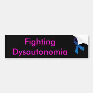 Strijd tegen Dysautonomia Bumpersticker