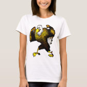 Strijd tegen Eagle Cartoon Vrouwen T-shirt (Voorkant)