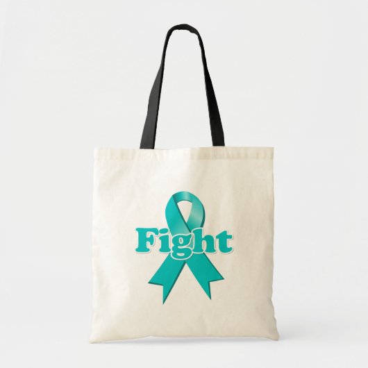 Strijd tegen eierstokkanker tote bag (Voorkant)