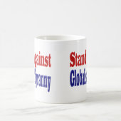 Strijd tegen Globalist Tyranny Koffiemok (Center)