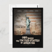 Strijd tegen godsdienstvrijheid briefkaart (Voorkant / Achterkant)