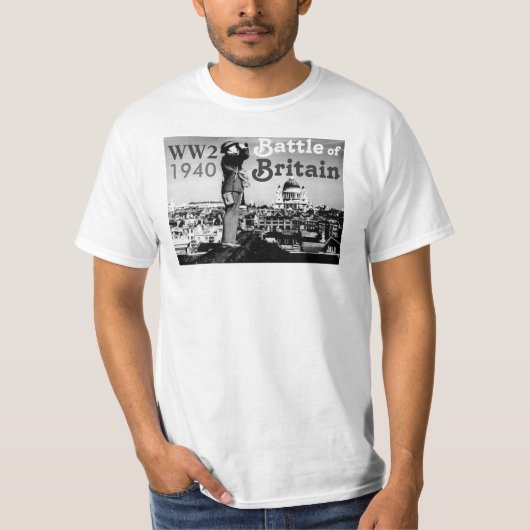 Strijd tegen Groot-Brittannië - WW2 1940 T-shirt (Voorkant)