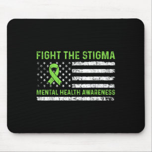 Strijd tegen het stigma Mental Health Awareness Re Muismat
