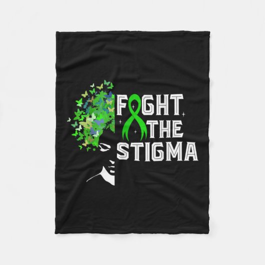 Strijd tegen het stigma van bewustwording over gee fleece deken (Voorkant)