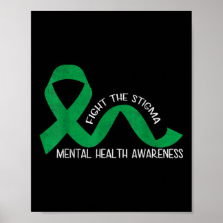 Strijd tegen het stigma van bewustwording over gee poster