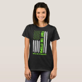 Strijd tegen het stigma van het bewustzijnslint va t-shirt (Voorkant volledig)