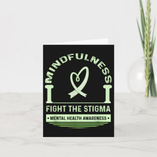 Strijd tegen het stigma van mentale gezondheid kaart