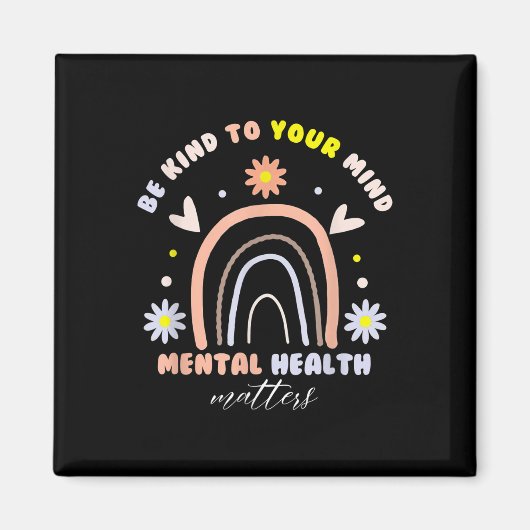 Strijd tegen het stigma van mentale gezondheid magneet (Voorkant)