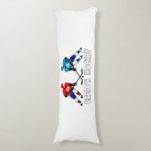 Strijd tegen hockeyspelers lichaamskussen (Voorkant Verticaal)