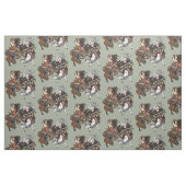 Strijd tegen Japanse samurai-strijders Stof (Fat Quarter)