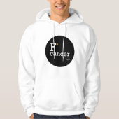 strijd tegen kanker hoodie (Voorkant)