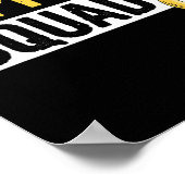 Strijd tegen kinderkanker Citaat voor een kinderda Poster (Hoek)