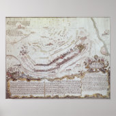 Strijd tegen Kolin Bohemia, 18 augustus 1757 Poster (Voorkant)