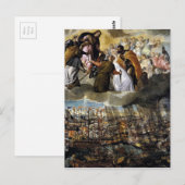 Strijd tegen Lepanto door Paolo Veronese Briefkaart (Voorkant / Achterkant)