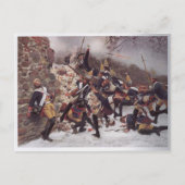 Strijd tegen Leuthen Briefkaart (Voorkant)