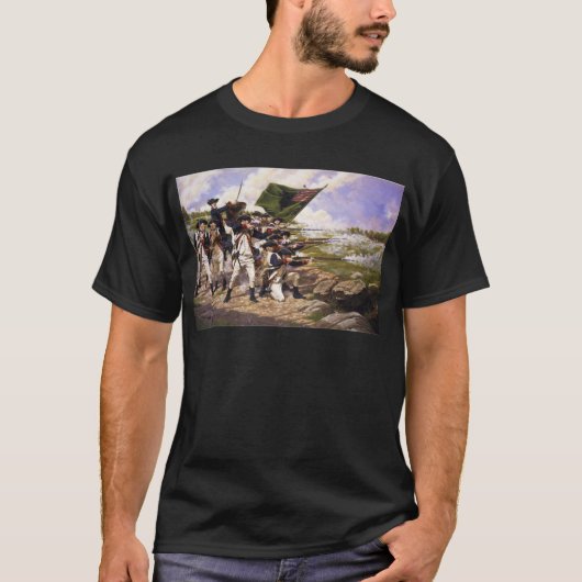 Strijd tegen Long Island door Domenick D'Andrea T-shirt (Voorkant)