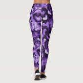 Strijd tegen Lupus Paarse Camo Women's Leggings (Achterkant)