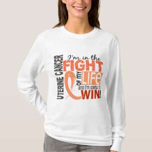 Strijd tegen mijn leven baarmoederhalskanker t-shirt
