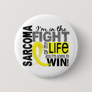 Strijd tegen mijn leven, Sarcoma Ronde Button 5,7 Cm
