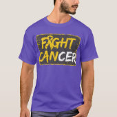 Strijd tegen neuroblastoma kanker t-shirt (Voorkant)