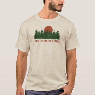 Strijd tegen onze publieke zanden t-shirt