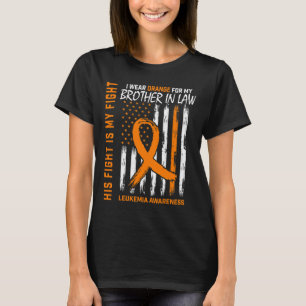 Strijd tegen Oranje zwager in de leukemie kanker A T-shirt