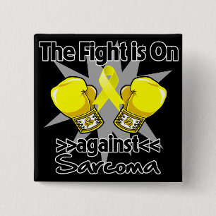 Strijd tegen Sarcoma Vierkante Button 5,1 Cm