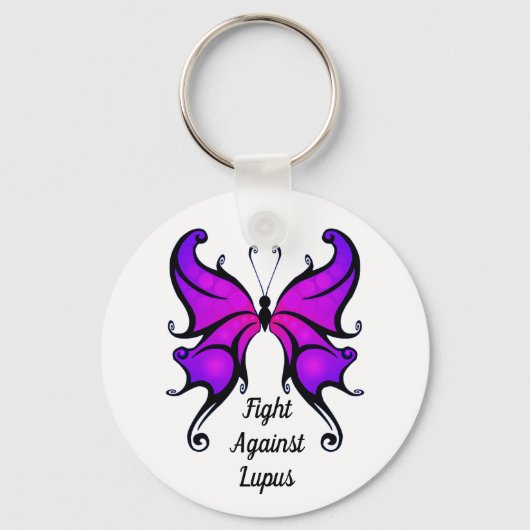 Strijd tegen  Sleutelhanger van lupus Butterfly (Voorkant)