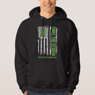 Strijd tegen Stigma Mental Health Matines Materie Hoodie
