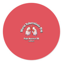 Strijd tegen tbc. Wereld Tuberculose Dag.