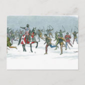 Strijd tegen Towton 1461 Briefkaart (Voorkant)