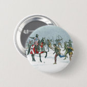 Strijd tegen Towton 1461 Ronde Button 5,7 Cm (Voorkant /achterkant)
