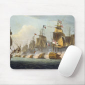 Strijd tegen Trafalgar, 21 oktober 1805, uit 'The Muismat (Met muis)