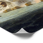 Strijd tegen Trafalgar, 21 oktober 1805, uit 'The Poster (Hoek)