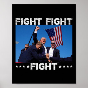 Strijd tegen Trump 2024 Poster