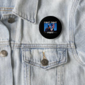 Strijd tegen Trump 2024 Ronde Button 5,7 Cm (In situ)