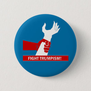 Strijd tegen Trumpisme! Ronde Button 5,7 Cm