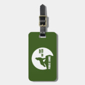 Strijd tegen uw publieke zolderwereld bagagelabel (Voorkant verticaal)