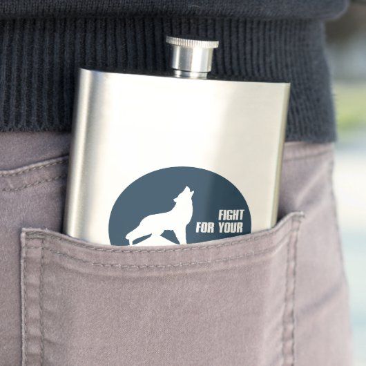 Strijd tegen uw publieke zolderwereld flacon (Voorbeeld)