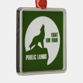 Strijd tegen uw publieke zolderwereld metalen ornament (Rechts)