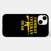 Strijd tegen Veteran Irak - leger Case-Mate iPhone Case (Achterkant (horizontaal))