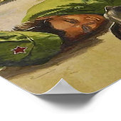 Strijd tegen vrouwen in hun hersenen poster (Hoek)