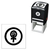 Strijd tegen vrouwen  zelfinktende stempel (In situ)