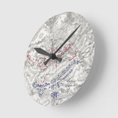 Strijd tegen Waterloo, 18 juni 1815, blad 1st (eng Ronde Klok (Hoek)