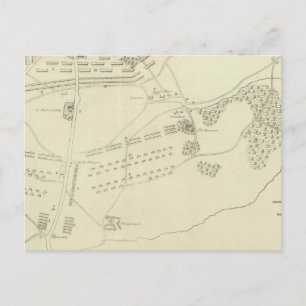 Strijd tegen Waterloo in België Briefkaart