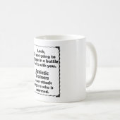 Strijd tegen Wits Athletic Trainer Koffiemok (Voorkant rechts)